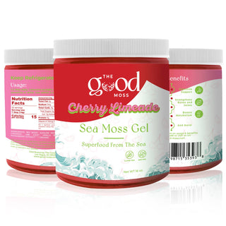 Cherry Limeade Sea Moss Gel - "Limited Time Only"