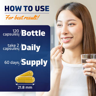 Vitamatic NAC 1200mg | Milk Thistle 50:1 | 120ct