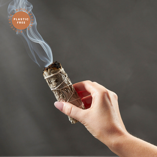 White Sage Smudging Herb Bundle - Plastic Free Packaging!