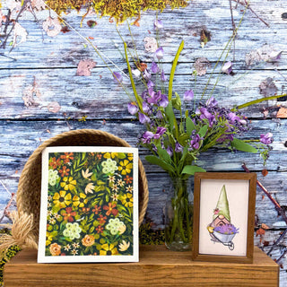 Spring Flowers Bloom Swedish Dishcloths - Spring Decor