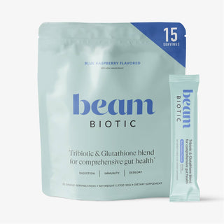 Beam Biotic - Blue Raspberry ( 15 servings) stick packs