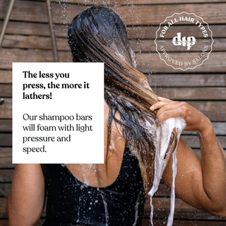 Mini Dip Shampoo Bar: Color Safe, Everyday - Fragrance Free