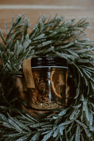 Christmas Simmer Pot, 6oz, Glass Jar