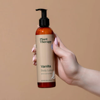 Vanilla Body Lotion with Aloe and Shea 8 oz