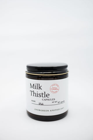 Milk Thistle Seed Capsules, 60 count