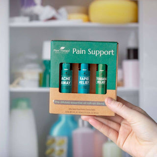 Pain Support Essential Oil Blend Roll-On Set