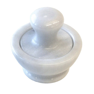 Marble Spice Grinder - White