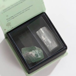 Clarity Mini Crystal Pack Stocking Stuffer - Fluorite
