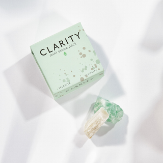 Clarity Mini Crystal Pack Stocking Stuffer - Fluorite