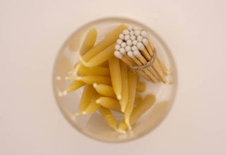 20-Minute Beeswax Candles-  In Glass Jar