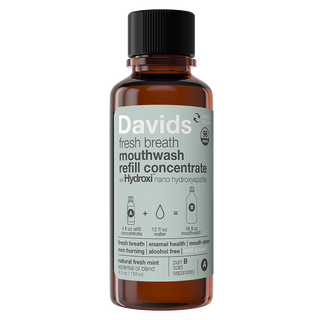 Davids Hydroxi™ fresh breath mouthwash - natural fresh mint