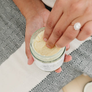 Skin Healing Tallow Body Scrub, Made with Lady May Tallow