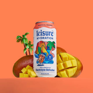 Leisure Hydration Electrolyte Tropical Mango (16 oz x 12 pack)