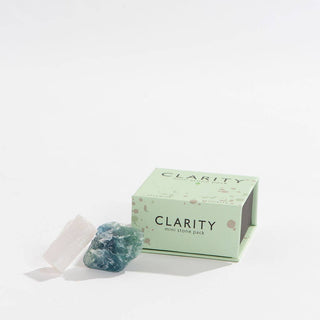 Clarity Mini Crystal Pack Stocking Stuffer - Fluorite