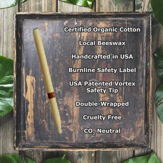 Medium Beeswax Ear Candles by Doc Harmony