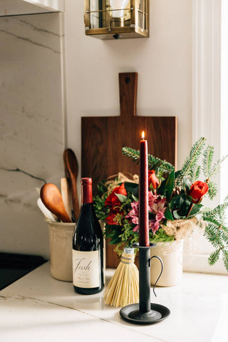 The Tall Candlestick Holder