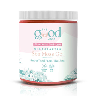 Sea Moss Gel - Strawberry Basil Lime