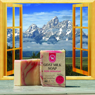 Soap: Rose Geranium Goat Milk Soap