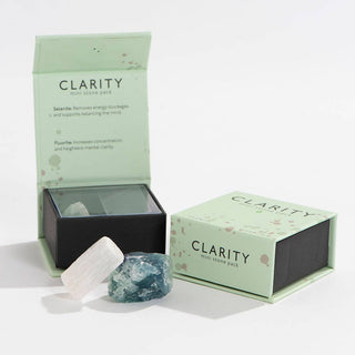 Clarity Mini Crystal Pack Stocking Stuffer - Fluorite
