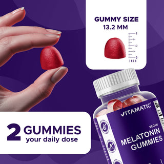 Vitamatic Melatonin 5 mg | 60 Vegan Gummies