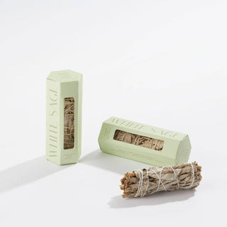 White Sage Smudging Herb Bundle - Plastic Free Packaging!