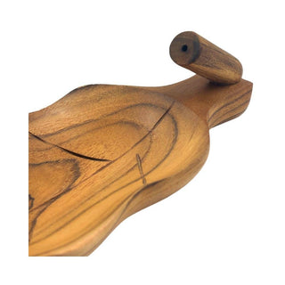 Incense Stick Burner - Teak Root Leaf