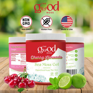 Cherry Limeade Sea Moss Gel - "Limited Time Only"