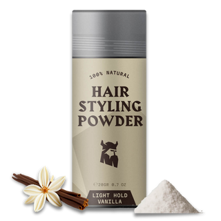 Hair Styling Powder for Men - Light Hold - Vanilla