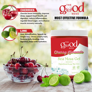 Cherry Limeade Sea Moss Gel - "Limited Time Only"