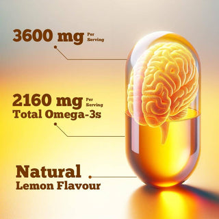 Vitamatic Triple Strength Omega-3 | 2160mg | 180 Softgels