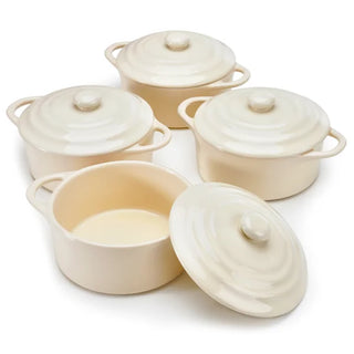 Small Ceramic Pot with Lid - 1 dish