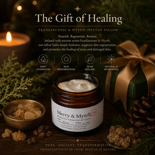 Merry & Myrrh Tallow, Christmas Tallow