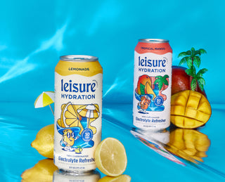 Leisure Hydration Electrolyte Tropical Mango (16 oz x 12 pack)