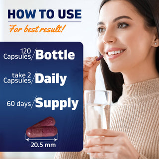Vitamatic Beet Root 20:1 Extract Capsules 800 mg - 120 Caps