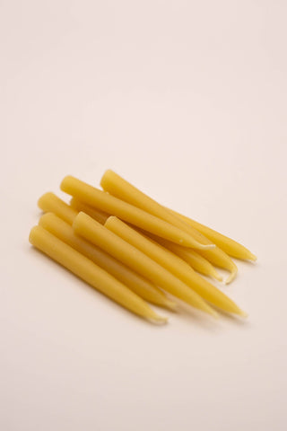 20-Minute Beeswax Candles-  In Glass Jar