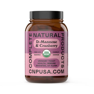 Organic D-Mannose & Cranberry Capsules