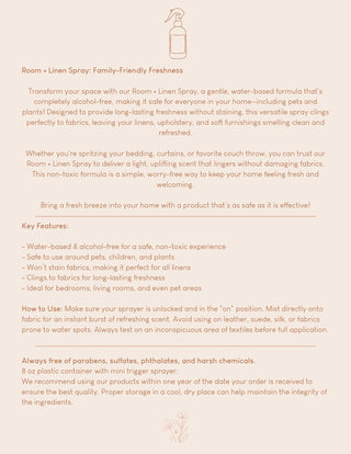 Cedarwood Sage Room + Linen Spray