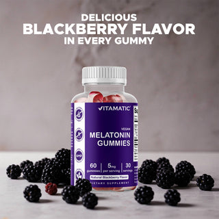 Vitamatic Melatonin 5 mg | 60 Vegan Gummies
