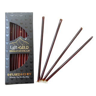 Shilajit Infused Honey Sticks