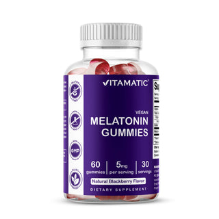 Vitamatic Melatonin 5 mg | 60 Vegan Gummies