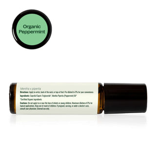 Organic Peppermint Roll on 10ml