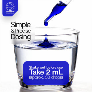 Methylene Blue Drops 2% USP Grade, 2 fl oz, Made in USA