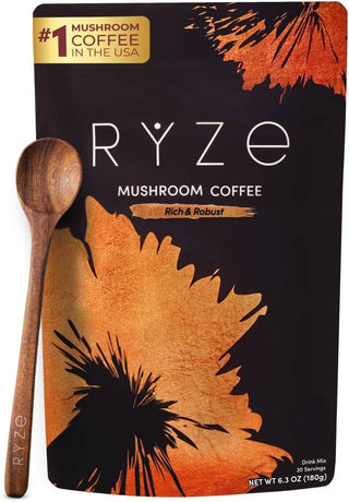 Mushroom Medium Roast Coffee with 6 Adaptogenic Mushrooms