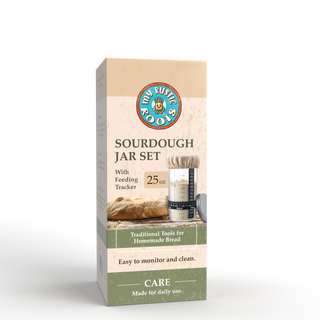 Sourdough Starter Jar Kit – BONUS BAG OF STARTER