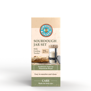 Sourdough Starter Jar Kit – BONUS BAG OF STARTER