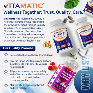Vitamatic Tart Cherry 20X | Celery Seed 10X | 180ct