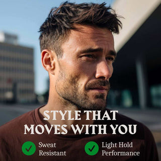 Hair Styling Powder for Men - Light Hold - Vanilla