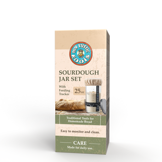 Sourdough Starter Jar Kit – BONUS BAG OF STARTER