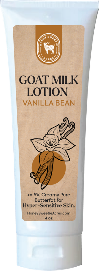 Vanilla Bean Goat Milk Lotion - 4 oz