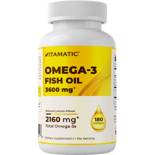 Vitamatic Triple Strength Omega-3 | 2160mg | 180 Softgels